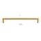Gliderite Hardware 8-3/4 in. Center to Center Solid Square Bar Pull Brass Gold 21683-224-BG-1 - alternate 2